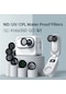 Dancemonkey Insta360 Go 3s Spor Kamera Siyah Su Geçirmez Lens Koruyucu Uv Filtr Siyah
