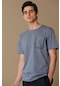 Lufian Marni Modern Grafik T- Shirt Gri 111020139100150