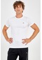 Maraton Active Slimfit Erkek Bisiklet Yaka Kısa Kol Training Beyaz T-Shirt 821034-Beyaz