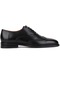 Shoetyle - Siyah Deri Bağcıklı Erkek Klasik Ayakkabı 250-450-741-siyah