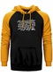 Brutal Truth Classic Sarı Renk Reglan Kol Kapşonlu Sweatshirt