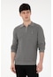 U.s. Polo Assn. Erkek Gri Melanj Kazak /triko 50298266-vr086 Gri Melanj