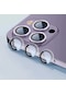 Noktaks - iPhone Uyumlu 14 Pro Max - Kamera Lens Koruyucu Cl-07 - Şeffaf