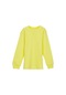 Lovetti Açık Sarı Kız Çocuk Patlı Sıfır Yaka Uzun Kol Tişört 13-1500S016