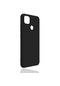 Mutcase - Xiaomi Uyumlu Redmi 9c - Kılıf Mat Soft Esnek Biye Silikon - Siyah