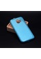 Ekılıf - Samsung Galaxy J4 Uyumlu Kılıf Simli Koruyucu Shining Silikon - Mavi