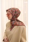 Silk Home Soft Eşarp 73078-12 Zümrüt, Fuşya, Turuncu, Mor
