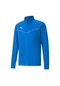 Puma Rise Trg Poly 65739202 Mavi Erkek Fermuarlı Swaetshirt Mavi