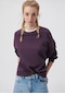 Mavi - Oversize Mor Basic Sweatshirt 1611770-70635