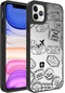 iPhone Uyumlu 11 Pro Max Kılıf Aynalı Desenli Kamera Korumalı Parlak Lopard Mirror Kapak - Seyahat