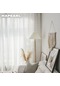 Jms Beyaz 1 Pc Napearl Avrupa Tarzı Jakarlı Perde Organze Tül Yatak Odası Mutfak Penceresi Sırf