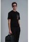 Lufian Erkek Exotıc Modern Grafik T-shirt 111020202 Siyah