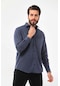 Marisso Erkek Cep Detaylı Uzun Kol %100 Pamuk Gömlek 019ns Indigo