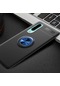 Kilifone - Huawei Uyumlu P30 - Kılıf Yüzüklü Auto Focus Ravel Karbon Silikon Kapak - Siyah-mavi