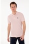U.s. Polo Assn. Erkek Pudra Tişört Basic 50298041-vr042 Pudra