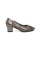 Elit Btmfo8642 Kadın Klasik Topuklu Ayakkabı Platin-platin