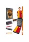 Galatasaray Lisanslı Match Day Polo T-shirt + Bileklik + Uçlu Kalem Set Ahşap Kutulu Koyu Kırmızı