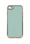 Kilifone - İphone Uyumlu İphone 8 - Kılıf Parlak Renkli Bark Silikon Kapak - Açık Yeşil