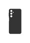 Forzacase Samsung Galaxy S23 Fe Uyumlu Maxim Serisi Mat Silikon Kılıf Siyah