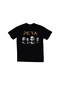 Pera Baskılı T-shirt SIYAH