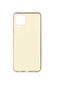 Noktaks - Samsung Galaxy Uyumlu M12 - Kılıf Mat Renkli Esnek Premier Silikon Kapak - Gold