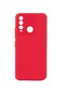 Mutcase - Tecno Uyumlu Spark 8t - Kılıf Mat Soft Esnek Biye Silikon - Kırmızı