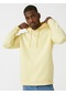 Koton Basic Kapşonlu Sweatshirt Sarı 3sam70001mk 3SAM70001MK153
