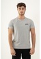 Maraton Sportswear Regular Erkek Bisiklet Yaka Kısa Kol Basic Ekru T-Shirt 21644-Ekru