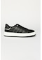 AC&Co / Altınyıldız Classics Erkek Siyah-beyaz Rahat Taban Spor Sneaker Ayakkabı