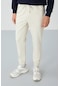 Tommy Life Bej Yüzeyi Dokulu Standart Fit Erkek Eşofman Alt - 82156 Bej