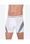 Yıldız 115 Erkek Beyaz Comfort Modal Boxer 10 Adet 001