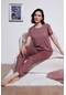 Lela Bayan Pijama Takımı 6097605 Gül Kurusu