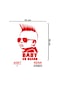 Baby On Board Sticker - Bebek Var Sticker - 32cmx50cm -kırmızı