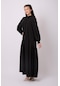 Violevin Er-cool Kadın Krep Elbise 8052-20-siyah