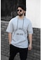 Weyeze Oversize T-shirt Ac-y36004lns- Gri