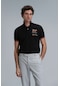 Lufian Erkek Kıng Smart Polo T-shirt 111040173 Siyah