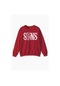 Kırımızı Sweatshirt Sons Of Anarchy Redwood Anarşi Motorsiklet Motor Baskılı Sweat Kırmızı