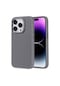 Noktaks - iPhone Uyumlu 14 Pro Max - Kılıf Magsafe Şarj Özellikli Karbon Fiber Görünümlü Troy Kapak - Gümüş