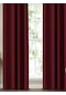 1. Kalite Bordo Blackout Karartma Pilesiz Güneşlik 563 Bordo