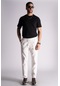 Slim Fit Jogger Bel Pantolon Ekru Ekru