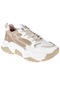 Pullman Kadın Spor Ayakkabı Sneaker Sms-65100 Beyaz Bej-beyaz Bej