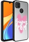 Xiaomi Redmi 9c Kılıf Aynalı Desenli Kamera Korumalı Parlak Lopard Mirror Kapak - Süper Anne