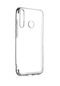 Kilifone - Huawei Uyumlu P40 Lite E - Kılıf Dört Köşesi Renkli Arkası Şefaf Lazer Silikon Kapak - Gri