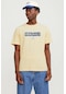 Jack & Jones Jorcobın Tee Ss Crew Neck Sarı Erkek Kısa Kol T-shirt 000000000101927713