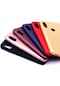 Noktaks - Xiaomi Uyumlu Xiaomi Mi A2 Lite - Kılıf Mat Renkli Esnek Premier Silikon Kapak - Gold