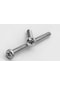 Yuvarlak Yıldız Başlı Ysb Civata M6x50 - 10 Adet Tdrtr