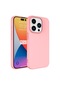 Ekılıf - İphone 15 Pro Max Uyumlu Kılıf İçi Kadife Koruucu Lansman Lsr Kapak - Pembe Açık