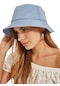 Kadın Bebe Mavi Bucket Şapka-15075 - Std