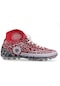 Çoraplı Bilekli Boğazlı Krampon Futbol Ayakkabısı Kırmızı-kırmızı
