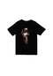 Tupac Shakur Baskılı T-shirt SIYAH
